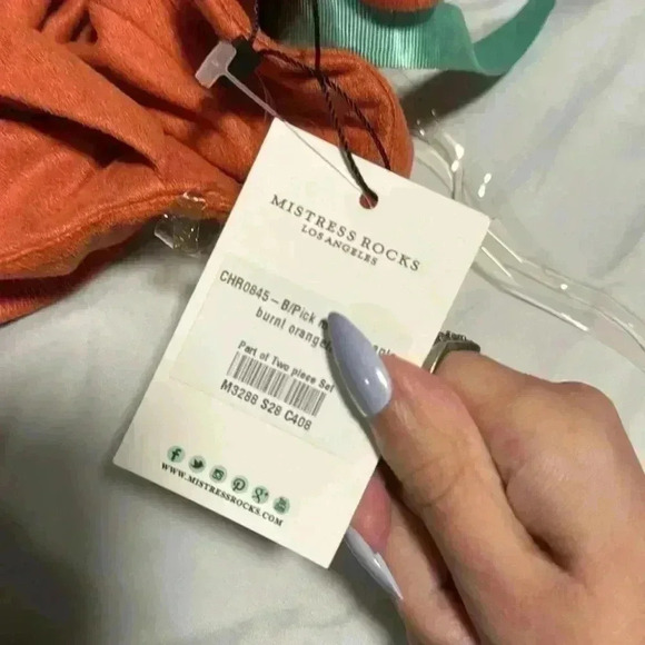 3/35 promo Mistress Rocks faux suede pants XS - Picture 4 of 5